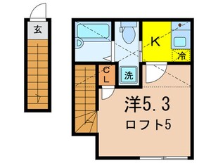 バ－ミ－プレイス駒込の物件間取画像